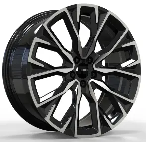 WD0524 alloy wheel rim – Gloss Black Machined Face