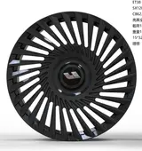 WD0526 alloy wheel – Gloss Black (Full Paint), photo 1
