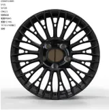 WD0529 alloy wheel – Matte Black (Full Paint), photo 1