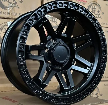 WD053 alloy wheel rim – Matte Black (Full Paint)
