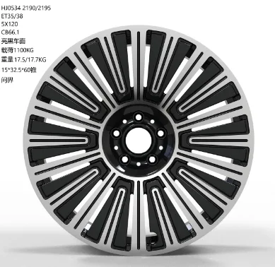 WD0534 alloy wheel rim – Gloss Black Machined Face