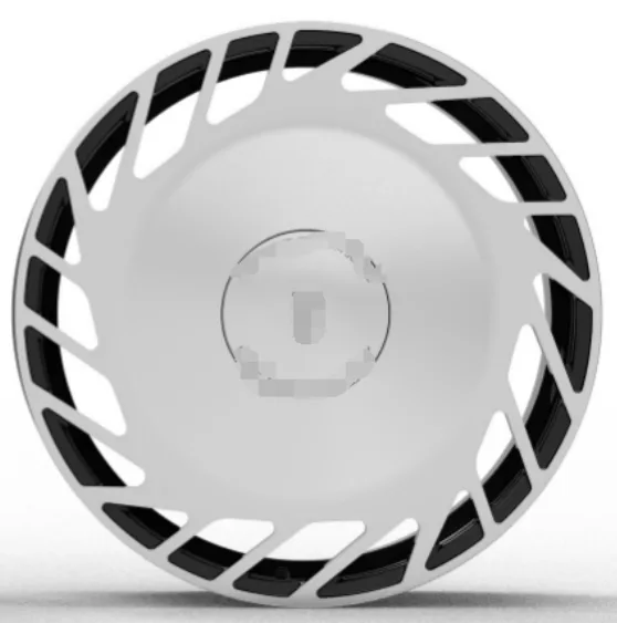 WD0543 alloy wheel rim – Gloss Black + Polished