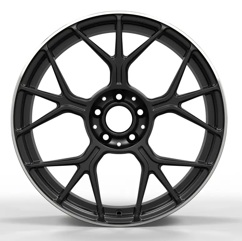 WD0563 alloy wheel rim – Gloss Black Machined Lip