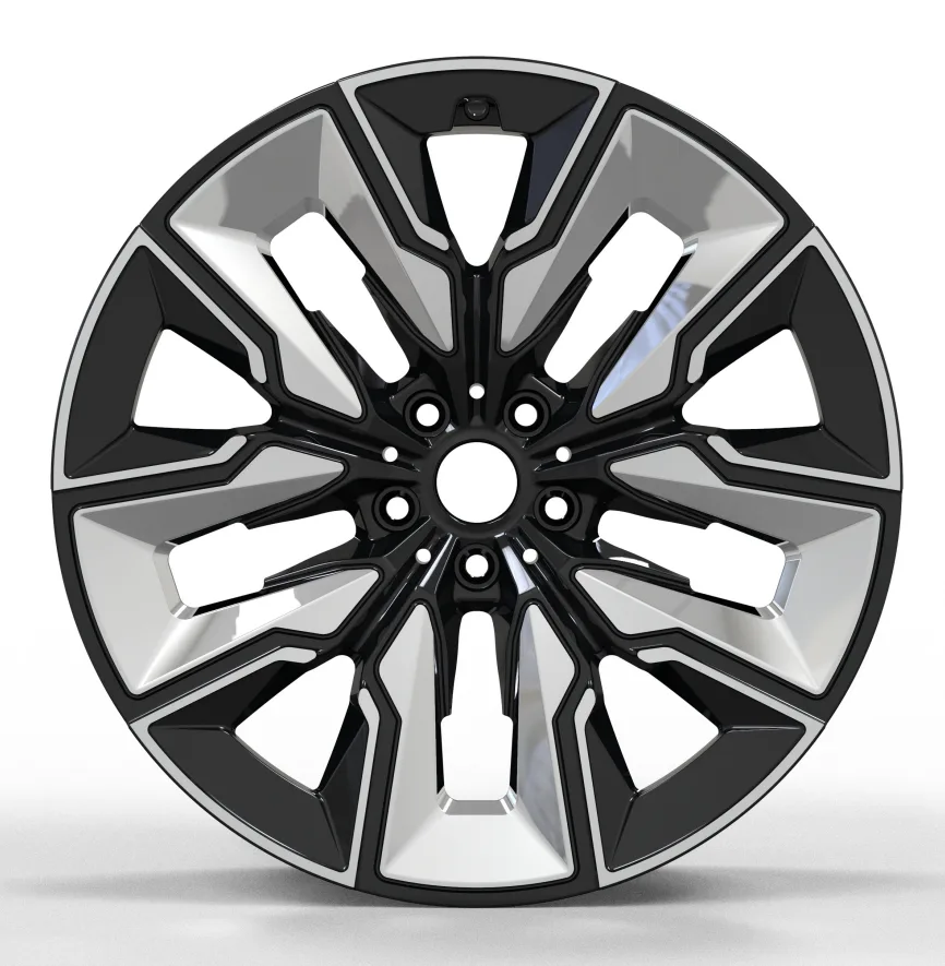 WD0565 alloy wheel rim – Gloss Black Polished Face