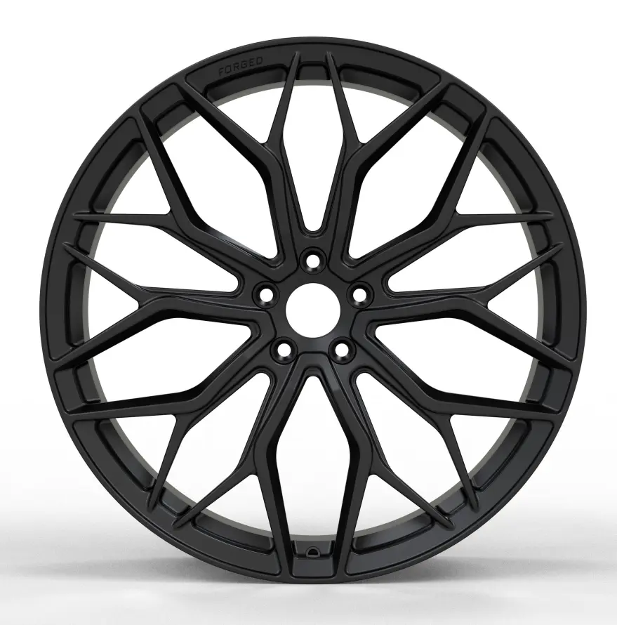 WD0572 alloy wheel rim – Matte Black (Full Paint)
