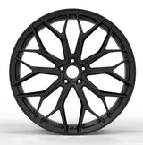 WD0572 alloy wheel – Matte Black (Full Paint), photo 1