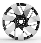 WD0581 alloy wheel – Gloss Black + Polished, photo 2