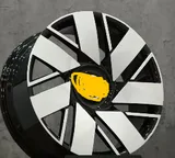 WD0581 alloy wheel – Gloss Black + Polished, photo 1