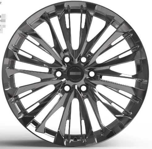 WD0582 alloy wheel rim – Black Chrome Plating
