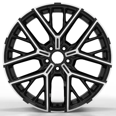 WD0584 alloy wheel rim – Gloss Black Machined Face