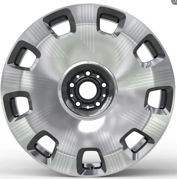 WD0587 alloy wheel rim – Polished + Laser Lettering