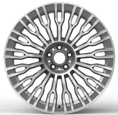 WD0598 alloy wheel rim – Gunmetal Machined Face