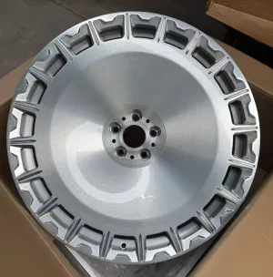 WD0603 alloy wheel rim – Brushed Aluminium (Natural)