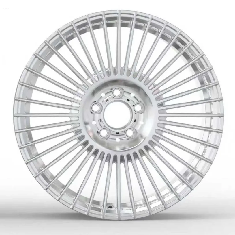 WD0606 alloy wheel rim – Brushed Aluminium (Natural)