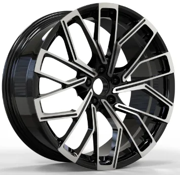 WD0611 alloy wheel rim – Gloss Black Machined Face