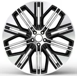 WD0621 alloy wheel – Gloss Black Machined Face, photo 2