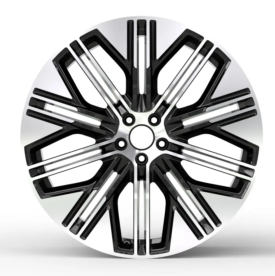 WD0621 alloy wheel rim – Gloss Black Machined Face
