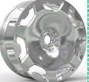 WD0627 alloy wheel rim – Polished