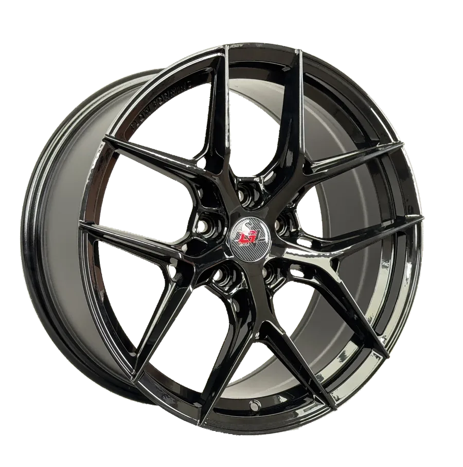 WD083 alloy wheel rim – Gloss Black (Full Paint)