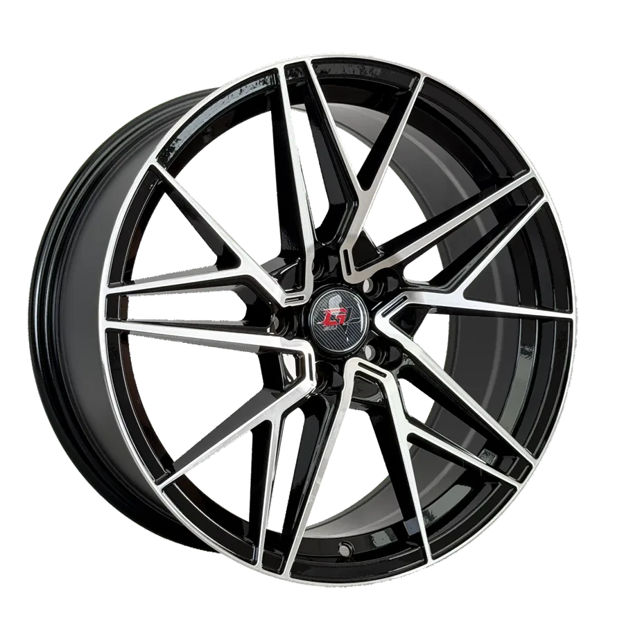 WD105 alloy wheel rim – Gloss Black Machined Face