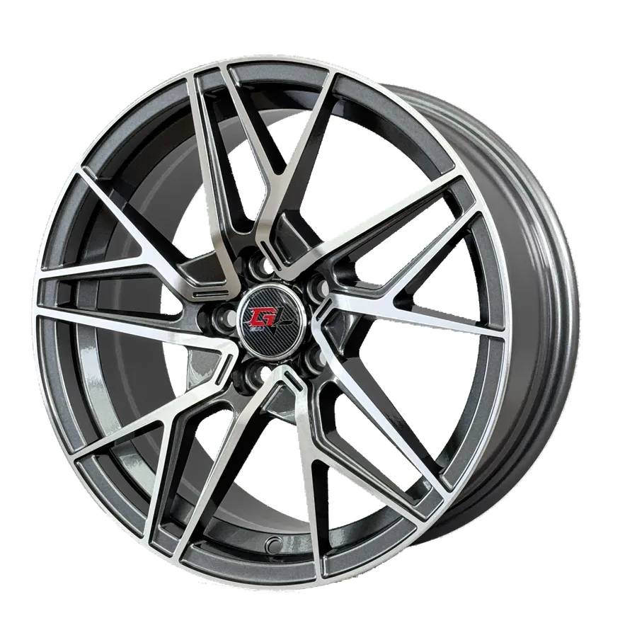 WD105 alloy wheel rim – Gunmetal Machined Face