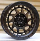 WD106 alloy wheel – Matte Black + Silver Rivets, photo 2