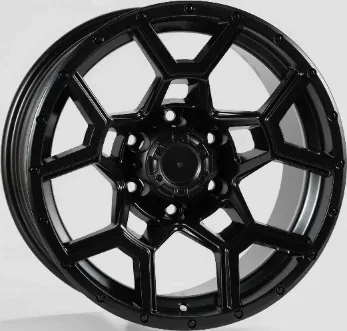 WD107 alloy wheel rim – Matte Black (Full Paint)
