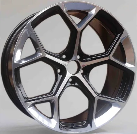 WD112 alloy wheel rim – Black + Silver