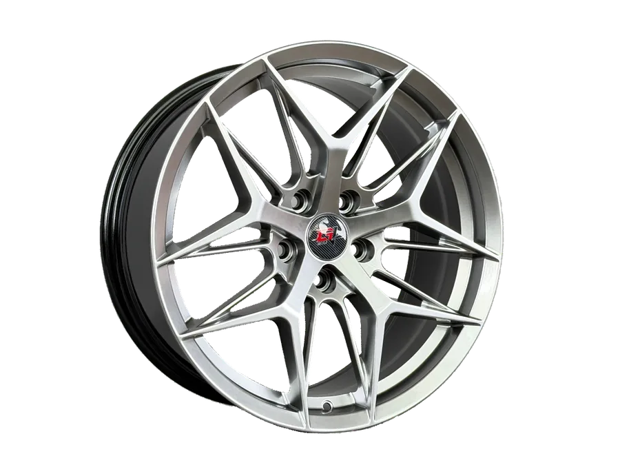 WD114 alloy wheel rim – Hyper Black (Full Paint)