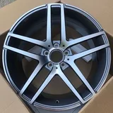 WD1198 alloy wheel – Gunmetal Machined Face, photo 1
