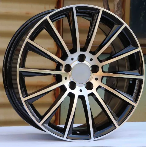 WD125 alloy wheel rim – Gloss Black Machined Face