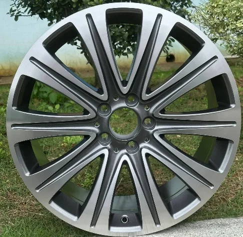 WD126 alloy wheel rim – Gunmetal Machined Face