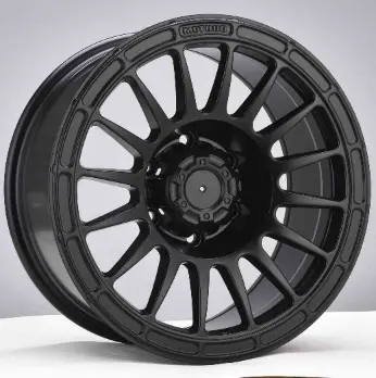 WD130 alloy wheel rim – Matte Black (Full Paint)