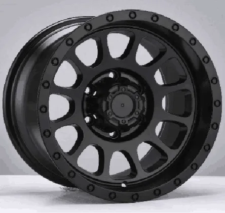 WD138 alloy wheel rim – Matte Black (Full Paint)