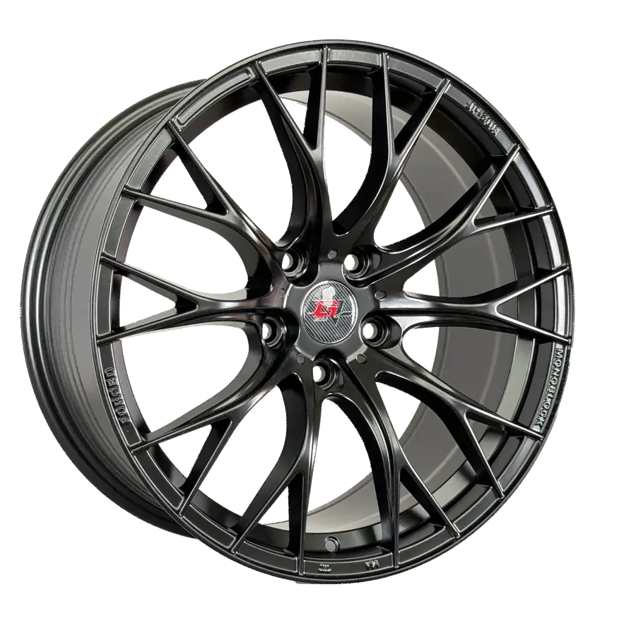 WD145 alloy wheel rim – Matte Black (Full Paint)