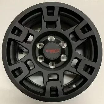 WD146 alloy wheel rim – Matte Black (Full Paint)