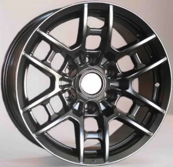 WD147 alloy wheel rim – Matte Black (Full Paint)