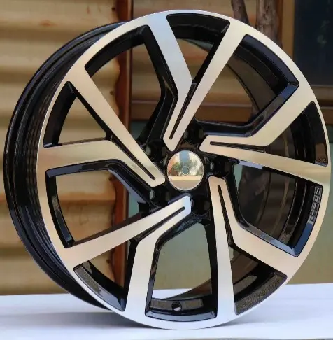 WD157 alloy wheel rim – Gloss Black Machined Face