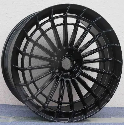 WD162 alloy wheel rim – Matte Black (Full Paint)