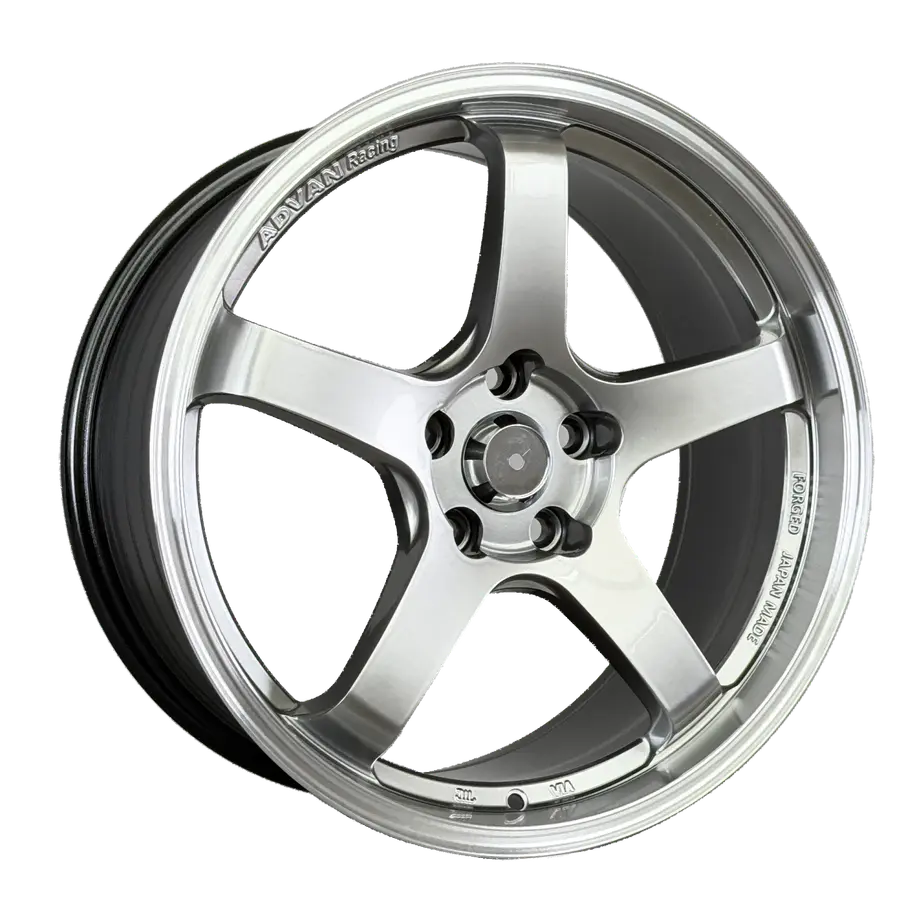 WD165 alloy wheel rim – High-Gloss Black Machined Lip