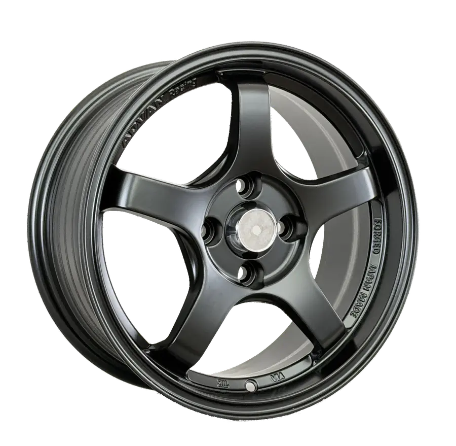 WD165 alloy wheel rim – Matte Black (Full Paint)