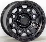 WD178 alloy wheel – Matte Black (Full Paint), photo 3