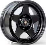 WD180 alloy wheel – Matte Black (Full Paint), photo 3