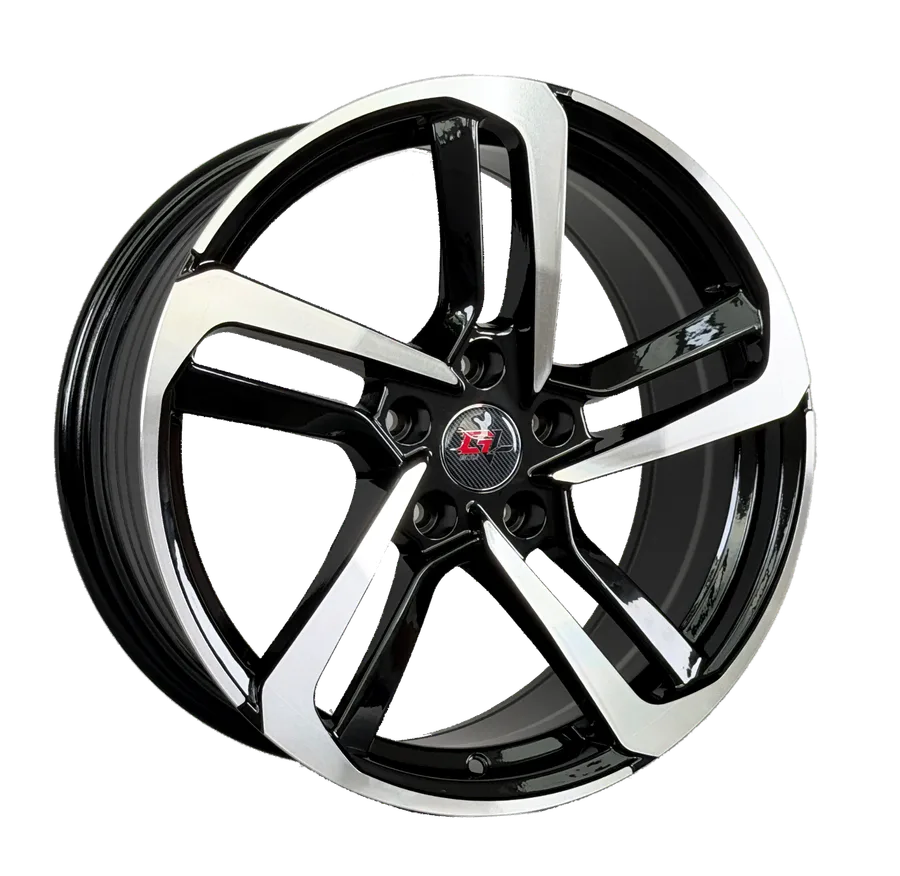 WD194 alloy wheel rim – Gloss Black Machined Face