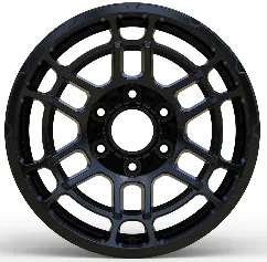 WD197 alloy wheel rim – Gloss Black (Full Paint)