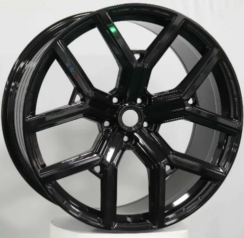 WD208 alloy wheel rim – Matte Black (Full Paint)