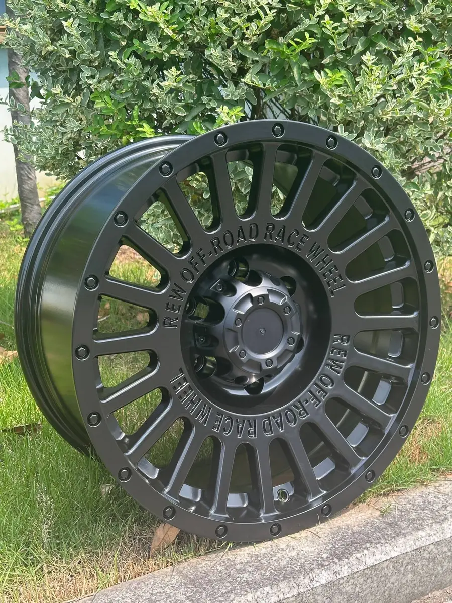 WD218 alloy wheel rim – Matte Black (Full Paint)