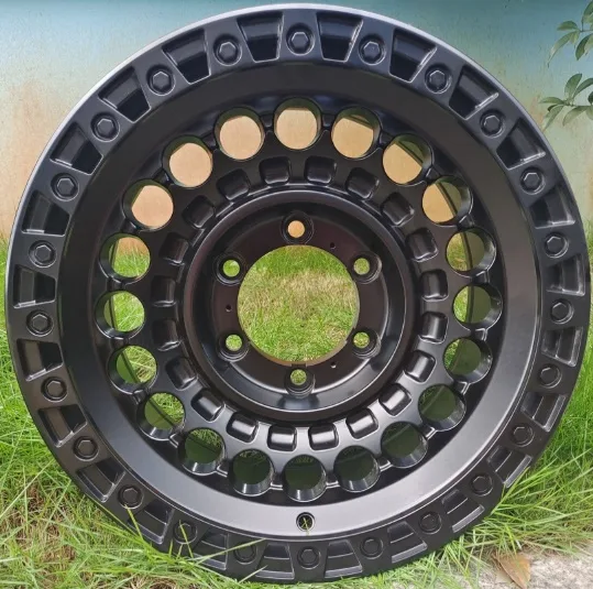 WD220 alloy wheel rim – Matte Black (Full Paint)