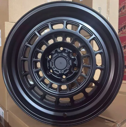 WD221 alloy wheel rim – Matte Black (Full Paint)