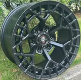 WD229 alloy wheel – Matte Black (Full Paint), photo 2